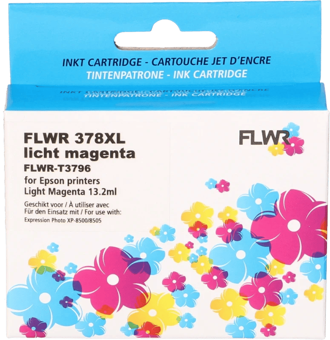 FLWR Epson 378XL licht magenta (Huismerk (compatible))