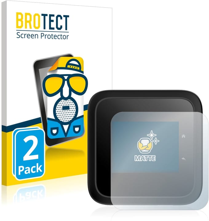 BROTECT - Screenprotector voor Netgear Nighthawk M6 Pro - Folie Beschermfolie matte 2 Stuks