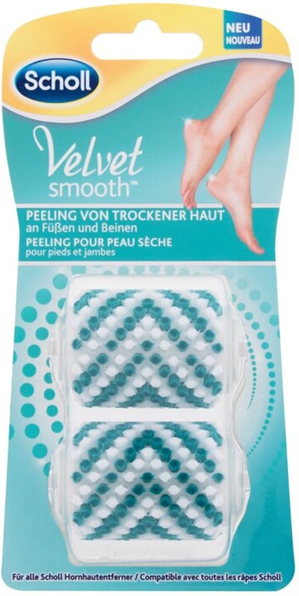 Scholl Voetvijl - Navulling Velvet Smooth - Extra Fijn - 2 stuks