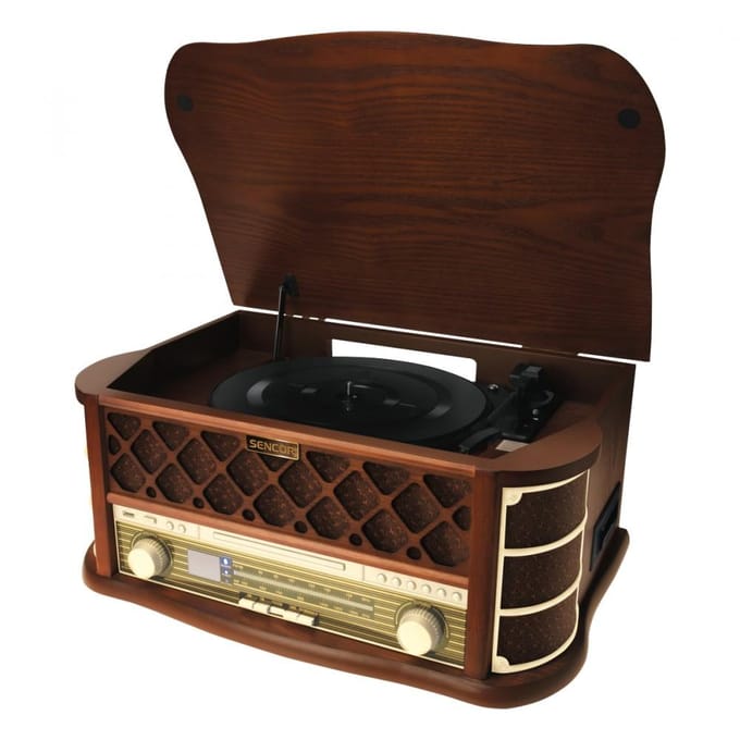 Platine vinyle rétro avec USB STT 016