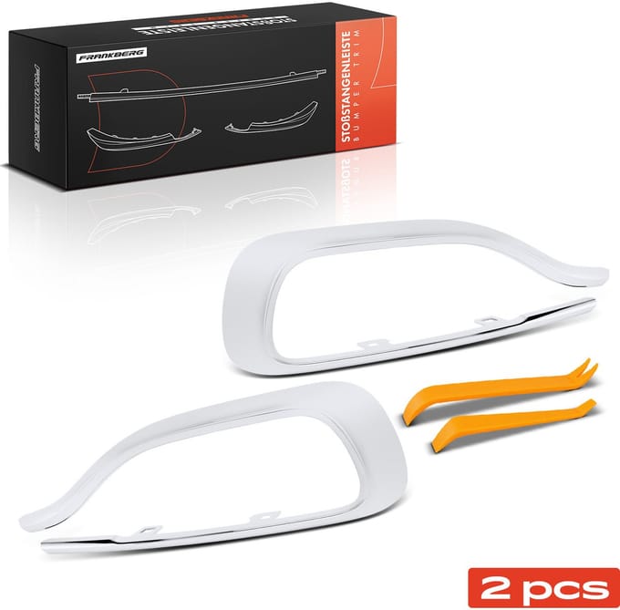 Frankberg 2x Sierstrip Bumper Achter voor Alpina B7 N2 BMW 7er N2