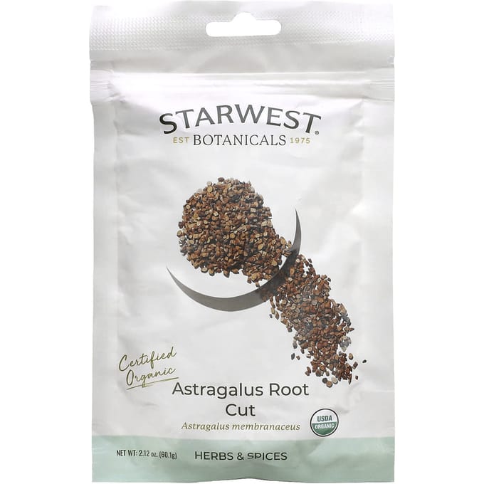 Racine d'Astragale Bio Coupée, 60.1G(2.12Oz) white