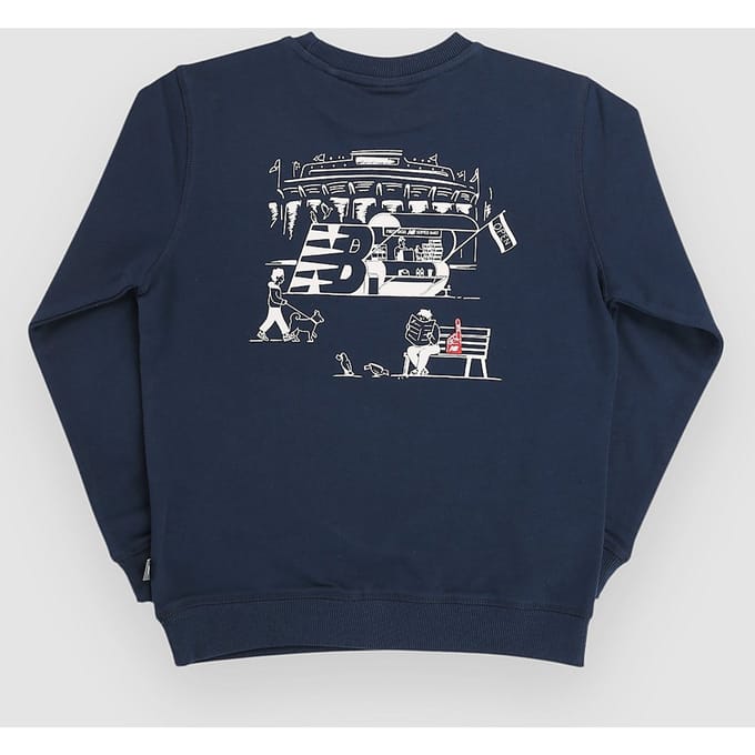 New Balance Stadium Concession Graphic FT Crew Kids Sweater blauw