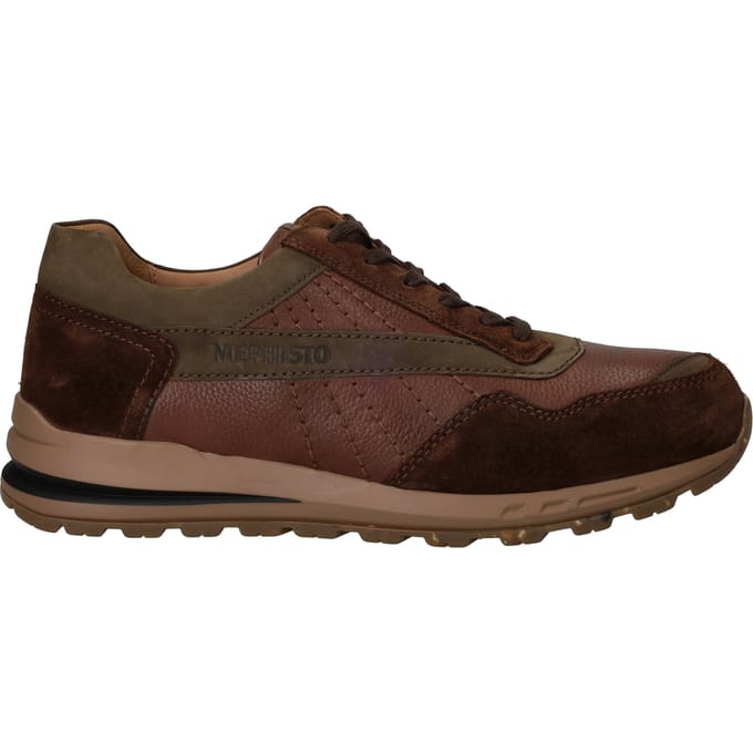 Mephisto Barth Velsport Sneakers - Heren - Cognac - Maat:41