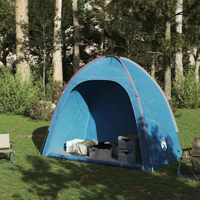 Vidaxl Tente de stockage, Bleu, Imperméable
