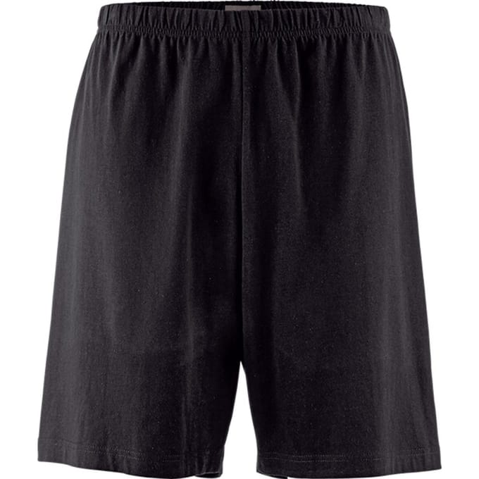 Jan Vanderstorm herren Korte Pyjamabroek - 48/50 - zwart - Plus Size