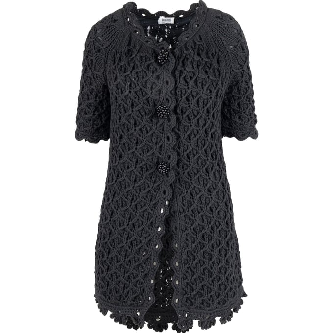 Moschino Goedkoop en Chic Gehaakte Jas met Korte Mouwen - '10s