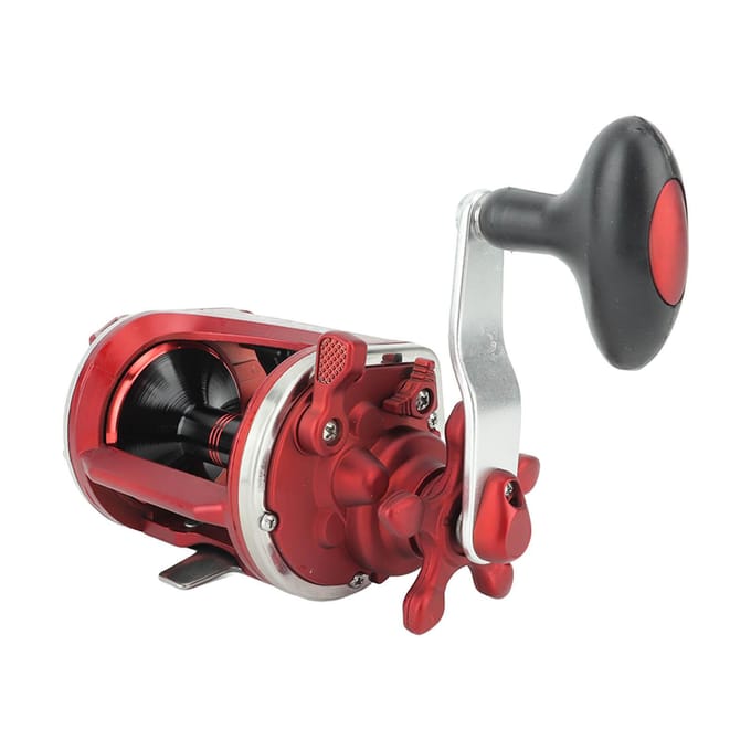 Moulinet de Pêche Baitcasting avec Affichage Numérique Roue de Moulinet en Métal pour Rivière Lac JBC7000R gray