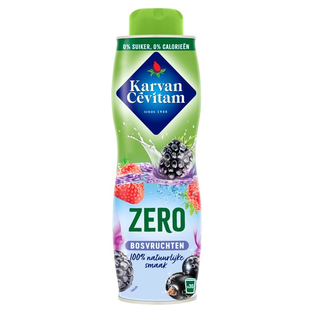 Sirup Karvan Cevitam Waldfrüchte 0% Zucker 600ml
