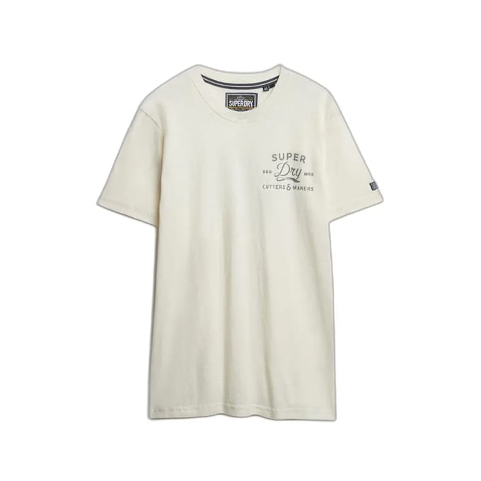 Superdry - Cutters And Makers Relaxed T-shirt - Heren - T-shirts