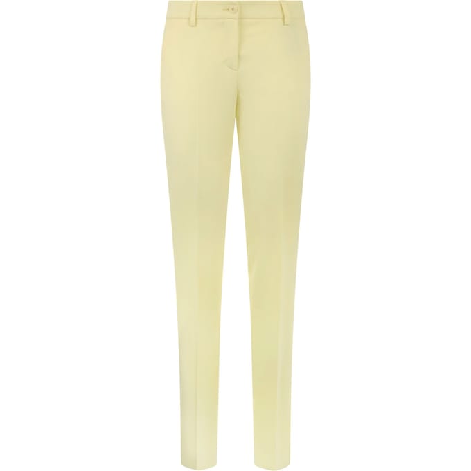 Wool Office Trousers Regular Waist