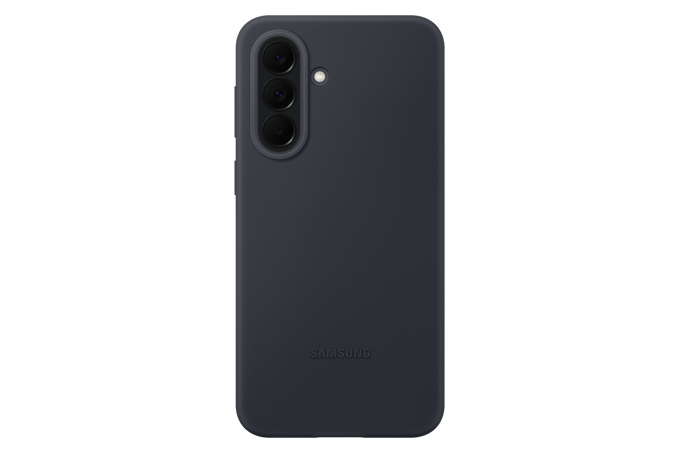 Originele Silicone Backcover voor de Samsung Galaxy A37 (5G) - Zwart