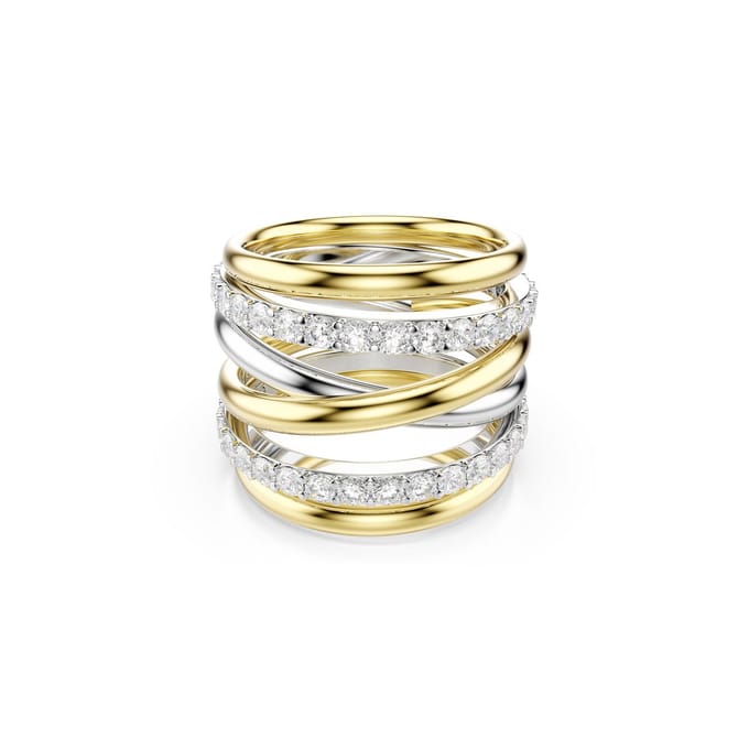 Swarovski Hyperbola 5740412 - Dames - Ring - Meerkleurig - Maat 60