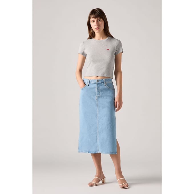 Levi's Side Slit Skirt Größe: W27 | Midiröcke Outlet | Damen