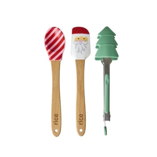 Rice siliconen pannenlikker kerst thema, set van 3