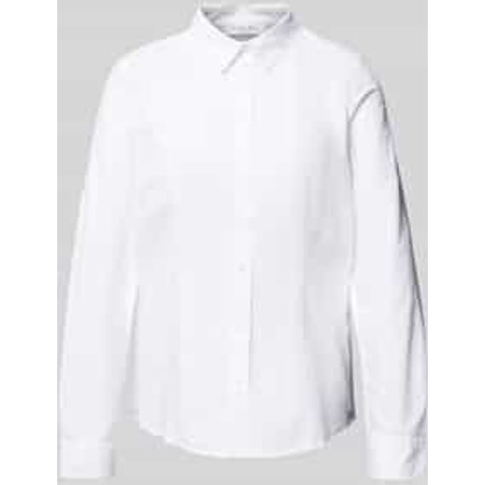 Overhemdblouse met knoopsluiting