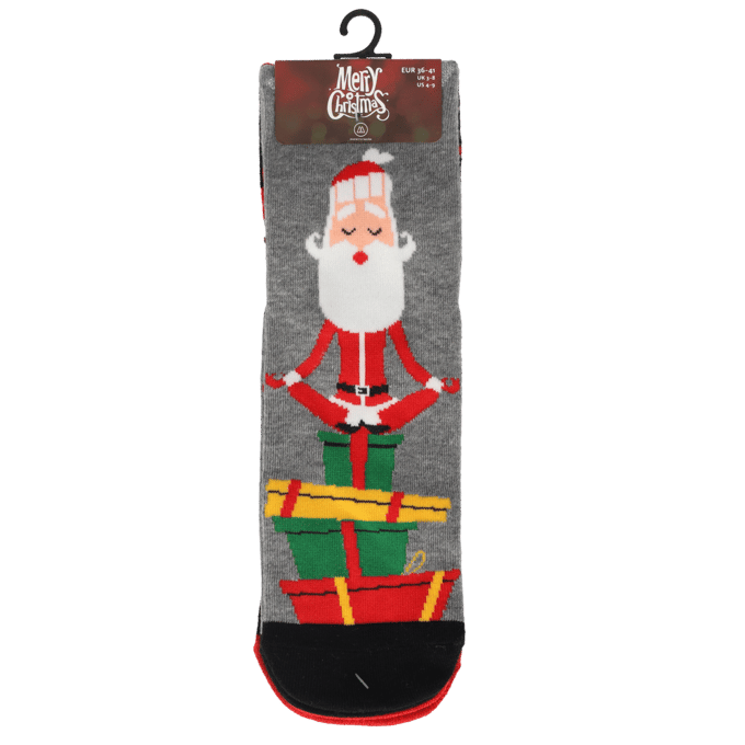 Morethansocks - Kerstsokken dames - 6-Pack - Multi Color / 36/41
