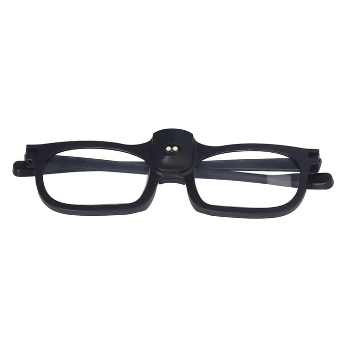 Handsfree Vergrootbril 250D 2 LED Ergonomisch Ontwerp Acrylhars Lens LED Hoofdlamp voor