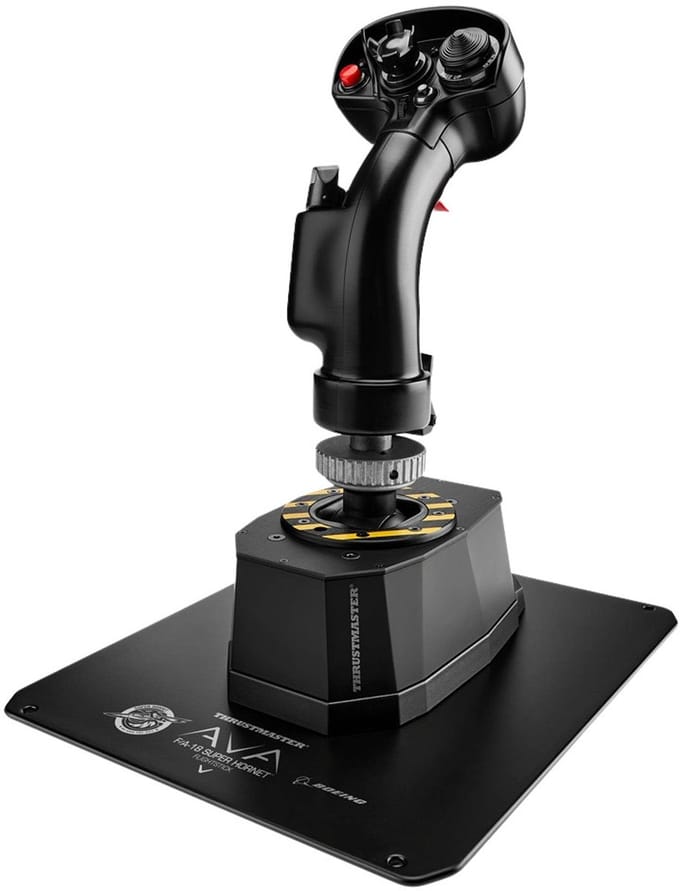 Thrustmaster AVA BASE + STICK F-A-18C Hornet - Flight Control Systeem - modulaire Joystick - voor PC