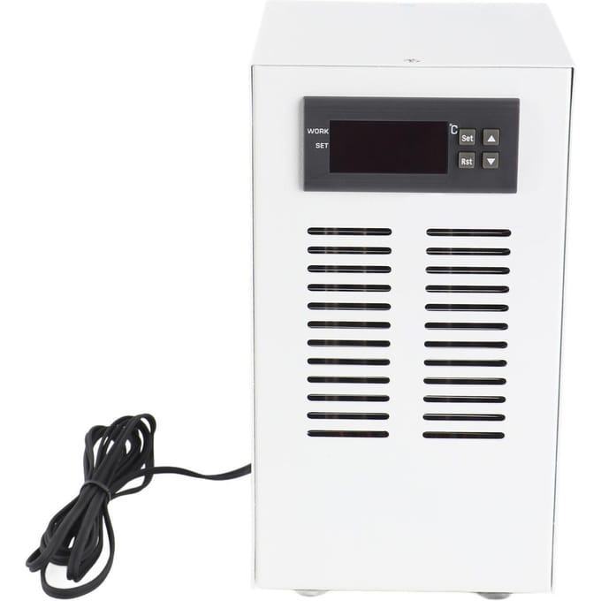 72W Waterkoeler Vis Tank Aquarium Koeler 3L Min 30‑35dB Laag Geluidsniveau Constante Temperatuur Koelsysteem black