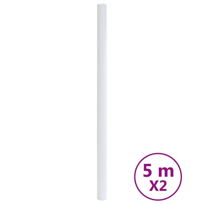 vidaXL - Meubelfolies - zelfklevend - 90x500 - cm - PVC - matwit