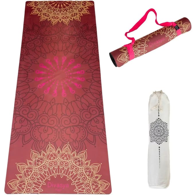 Recycled Microfiber Yogamat Divasya-Yoga 001