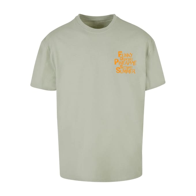 Oversized T-shirt Merchcode Funky Pineapple