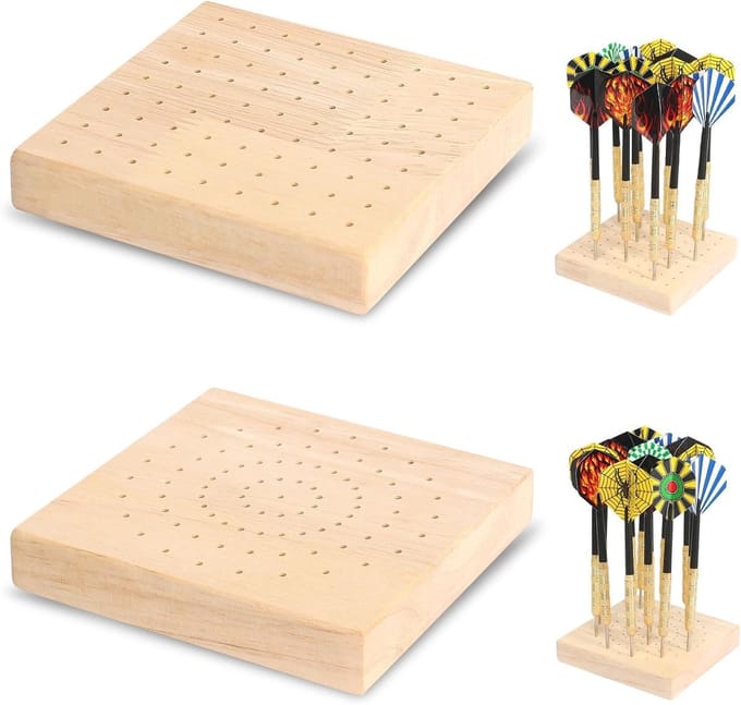 Allecto Plus - Dartpijl Houder Set van 2 - Verschillende Gaten