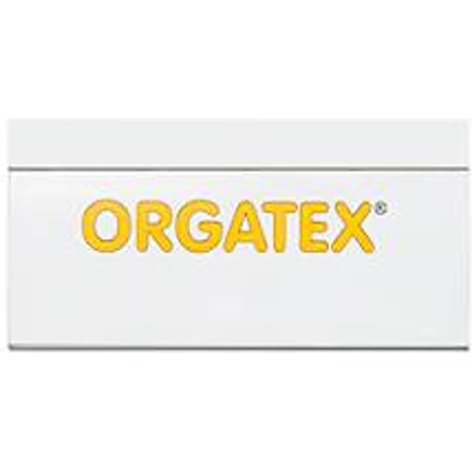 ORGATEX magneet-insteeketiket Color, 60 x 100 mm, wit, 100 st.