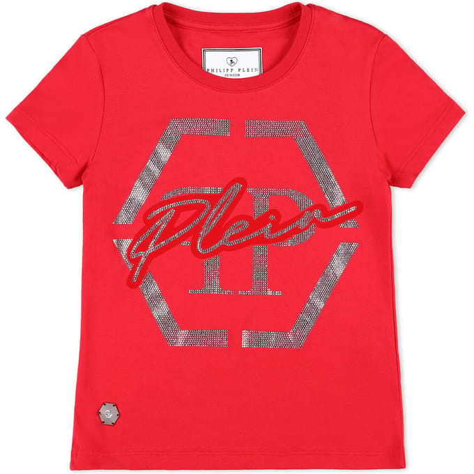 T-Shirt Round Neck Ls Hexagon