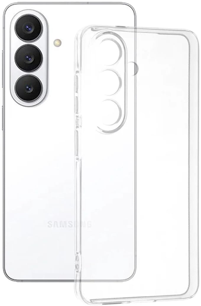 Hoesje geschikt voor Samsung Galaxy S26 - Techsuit Clear Silicone Back Cover - Transparant