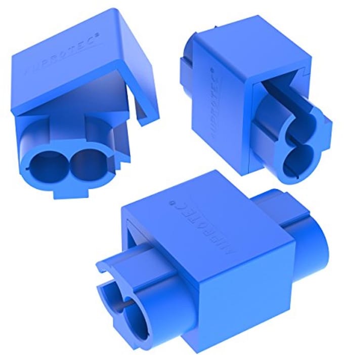 Kabelgeleiders 0,75-2,5 mm² Blauw PP Volledig Geïsoleerde Klemconnectoren