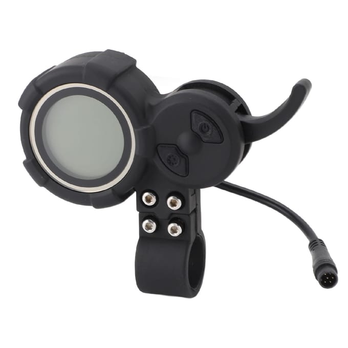 Elektrische Scooter LCD Display Paneel 6-pins Waterdichte Connector 36?72V Groen Display Scherm voor 10 black