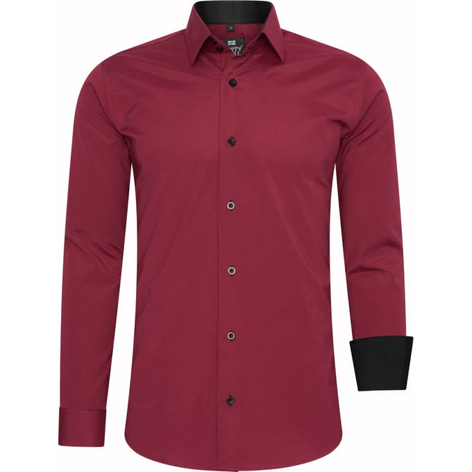 Zakelijk overhemd S - 6XL Slim Fit Premium Katoen-Stretch