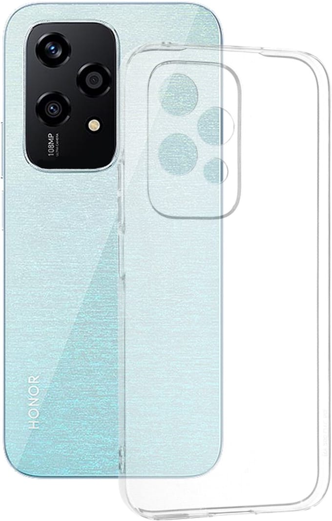 Hoesje geschikt voor HONOR 200 Lite - Techsuit Clear Silicone Back Cover - Transparant