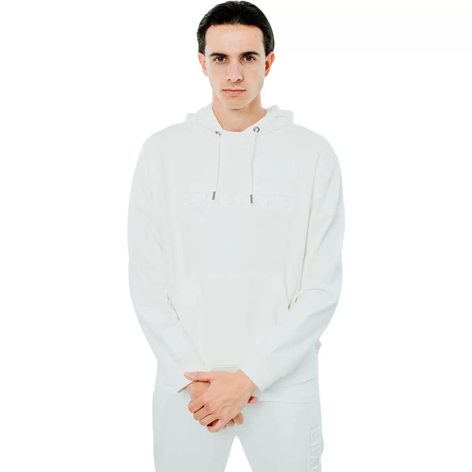 Hoody met ingekaderd logo Chabrand