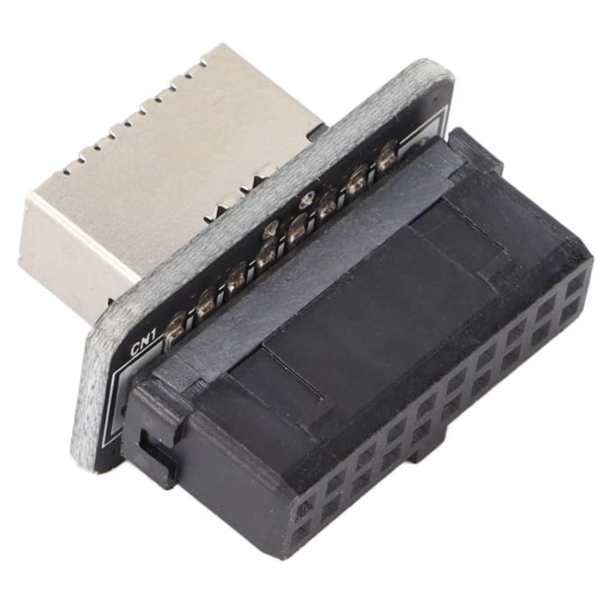 USB-adapter 19P20P naar TypeE TypeC-interface Stabiel signaal Sterk anti-interferentievermogen