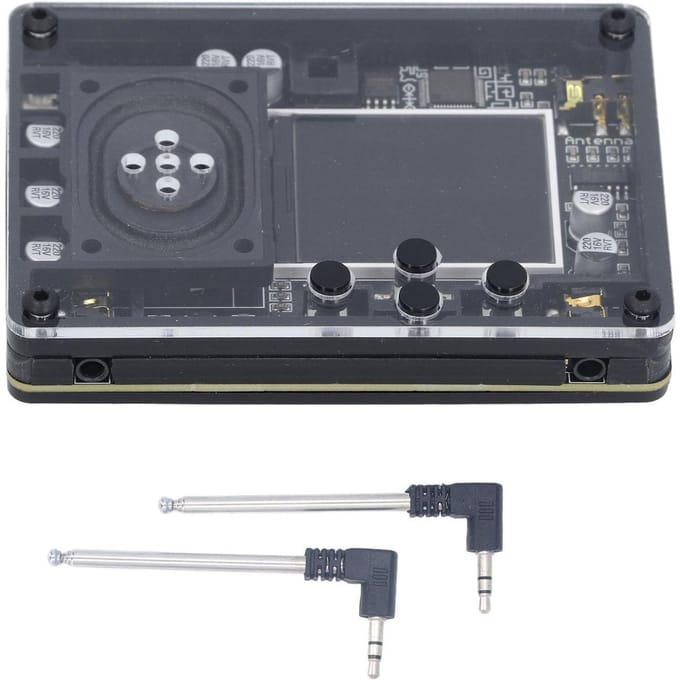 Theremin Kit Elektronisch Innovatief Mini Muziekinstrument Cadeau met Scherm black