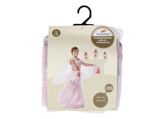 Dreamland Verkleedpak Prinsessenfee maat 128 Feestkleding