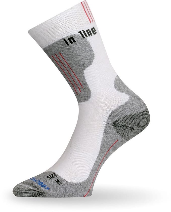 Lasting Ilb 001 Half Lange Sokken Wit EU 42-45