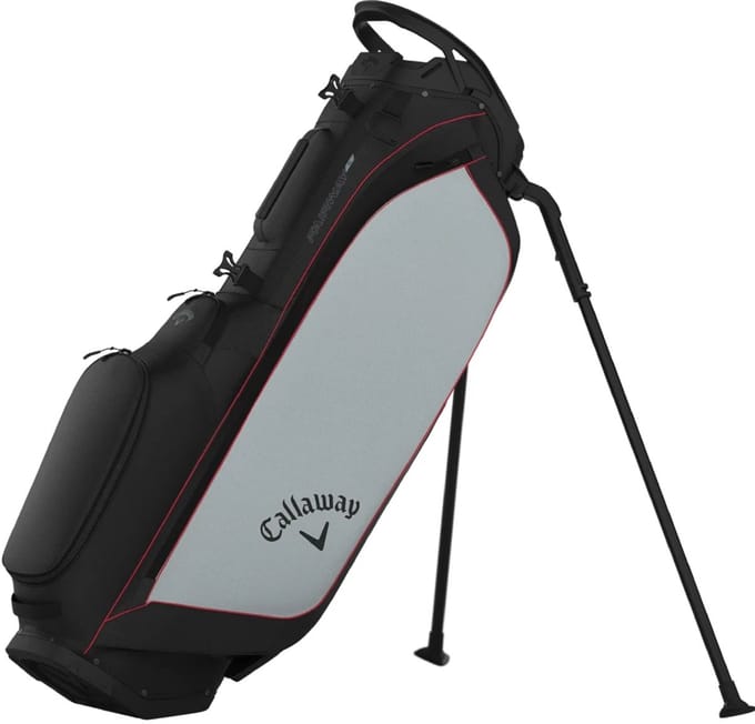 Callaway Fairway C Standbag - Zwart Grijs Rood