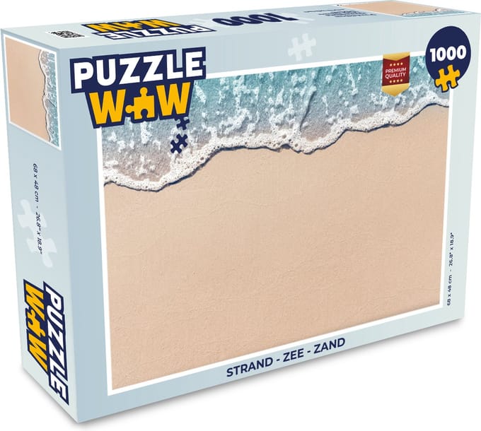 Puzzel Strand - Zee - Zand - Legpuzzel - Puzzel 1000 stukjes volwassenen