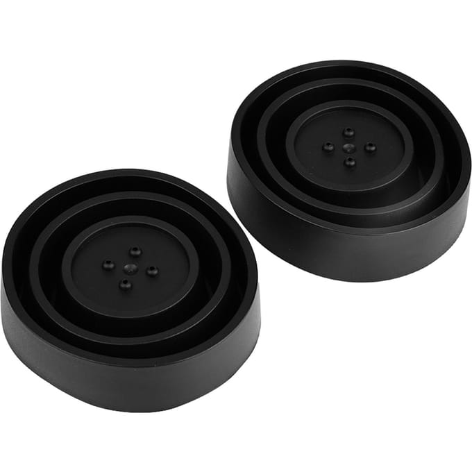 2 stuks Universele Verzegelde Rubberen Auto LED Koplamp Stofkap Behuizing Afdekkap 95mm Zwart TypE C black