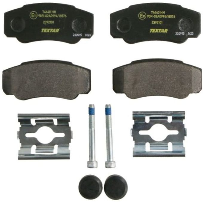 Remblokset TEXTAR 2392101, achter