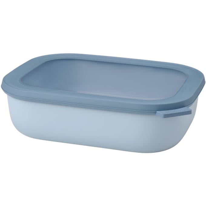 Mepal - Multikom Cirqula vershouddoos - 2000 ml - Rechthoekig - Nordic blue