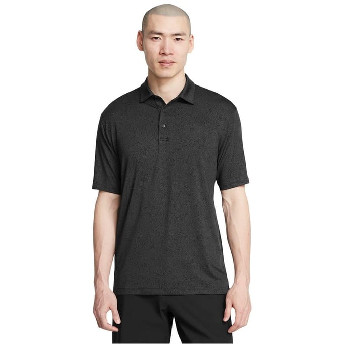 Under Armour Heren Performance Effen Poloshirt (Zwart)