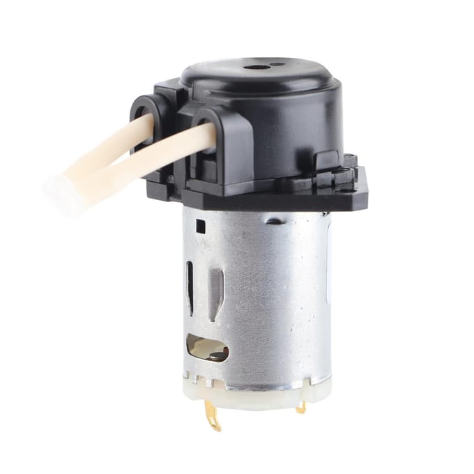 Doseerpomp 12V DC Peristaltische Vloeistofpomp Slangpomp Doseerkop voor Aquarium Lab white