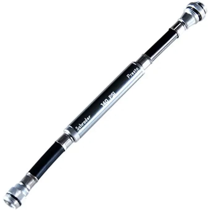 Pompaansluiting met manometer Kheax Presta / Schrader Lapix / Lips