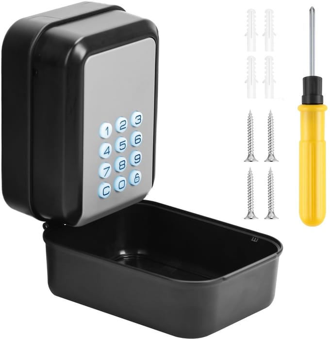 Dailygoods - Sleutelkluis voor Wandmontage, Waterdicht en Veilig