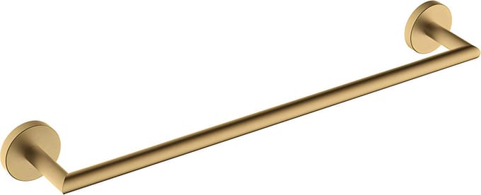 Wiesbaden Alonzo Handdoekrek 66 cm - Geborsteld Messing PVD